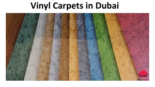 Vinyl Carpets in Dubai