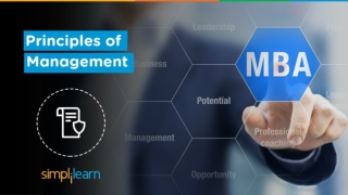 Principles Of Management | Management Principles And Applications |