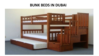 BUNK BEDS IN DUBAI
