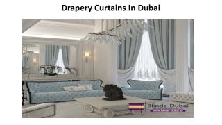 Drapery Curtains In Dubai