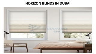 HORIZON BLINDS IN DUBAI