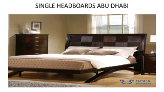 SINGLE HEADBOARDS ABU DHABI