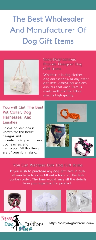 The Best Wholesaler And Manufacturer Of Dog Gift Items