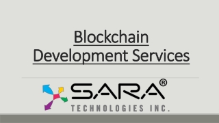 Blockchain Development Services