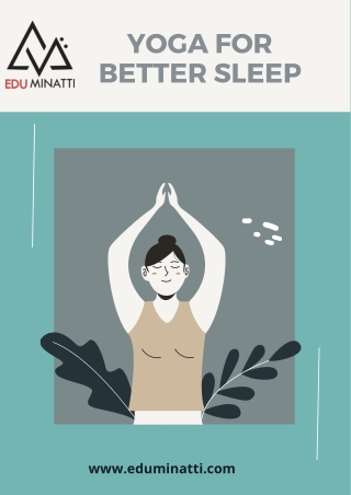 YOGA FOR BETTER SLEEP