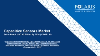 Capacitive Sensors Market