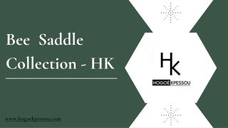 Bee Saddle Collection-HK