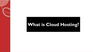 Cloud Hosting Services