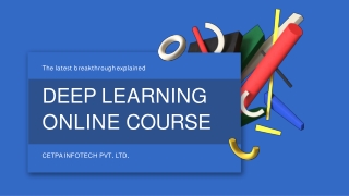 Deep Learning Online Course At Best Price Now | 2021