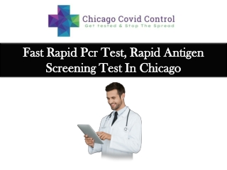 Rapid pcr test