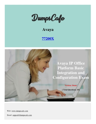 DumpsCafe Avaya-77200X