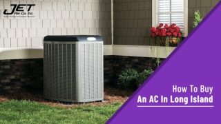 How To Buy An AC In Long Island