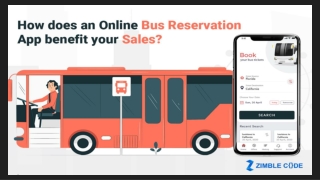 How does an Online Bus Reservation App benefit your Sales?