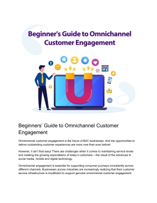Beginners’ Guide to Omnichannel Customer Engagement