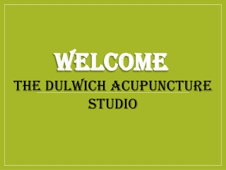 Best Fertility Acupuncture in Herne Hill