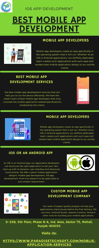 Top mobile application services India