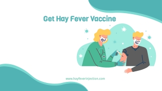 Get Hay fever vaccine