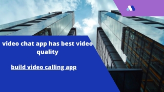 build video calling app
