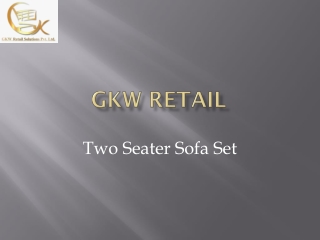 2 Seater Sofa set.PPT
