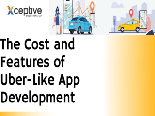 The Cost and Features of Uber-Like App Development