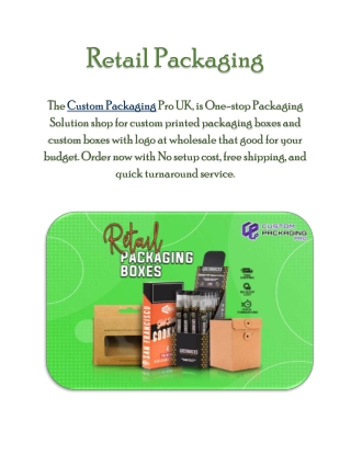 Retail Packaging