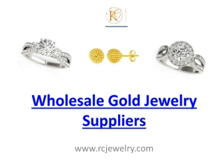 Best Wholesale Gold Jewelry Suppliers - www.rcjewelry.com