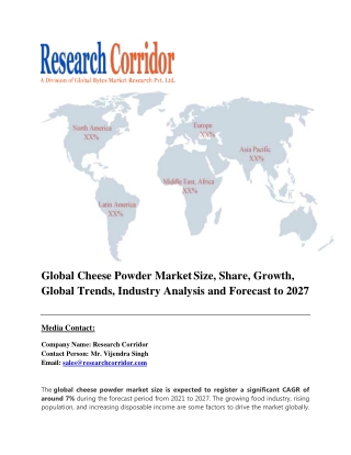 global-cheese-powder-market