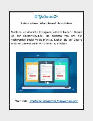 deutsche instagram follower kaufen | Likeservice24.de