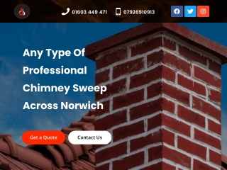 Any Type Of Professional Chimney Sweep Across Norwich