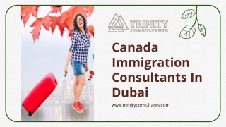 Canada Immigration Consultants In Dubai