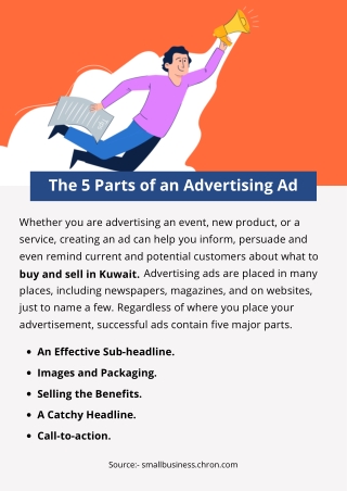 The 5 Parts of an Advertising Ad