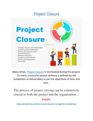 Project Closure