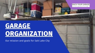 Garage organization Salt Lake City
