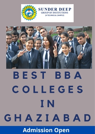 Apply for the best colleges for BBA.