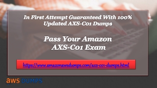 AXS-C01 Dumps PDF - Amazonawsdumps.com
