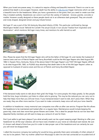 How Of Looking After For Your Dependents Cemetery Memorial