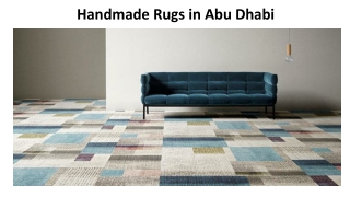 Handmade Rugs in Abu Dhabi