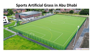 Sports Artificial Grass in Abu Dhabi