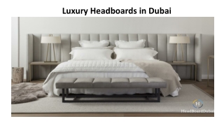 Luxury Headboards in Dubai