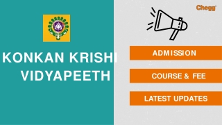 Konkan Krishi Vidyapeeth (DBSKKV), Dapoli