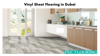 Vinyl Sheet Flooring In Dubai