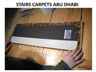 STAIRS CARPETS ABU DHABI