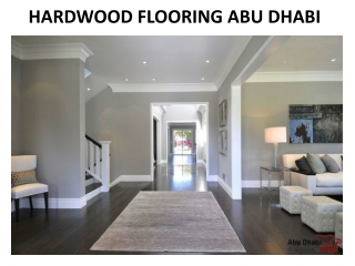 Hardwood Flooring Abu Dhabi