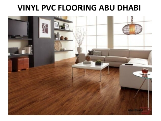 PVC FLOORING ABU DHABI