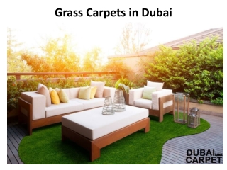 GRASS CARPETS IN DUBAI