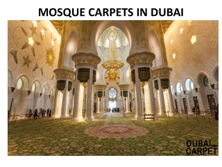 Mosque Carpet Abu Dhabi