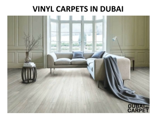 VINYL CARPETS IN DUBAI