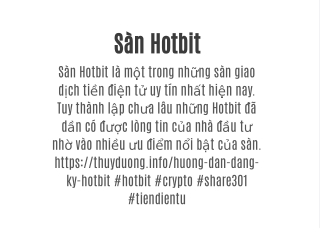 Sàn Hotbit