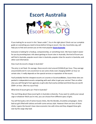 Escort Australia