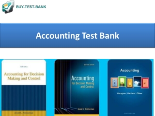 Accounting Test Bank